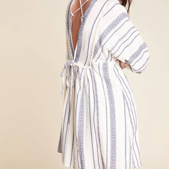 Would Cabana Dress in Indigo - Picture 2 of 4